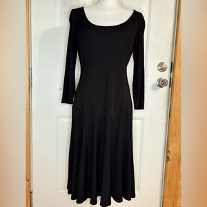 Lauren Ralph Lauren Black Long Sleeve Dress size 8